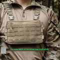 Tactical Backpack Chest Hanging Bag, Running Chest Bag, with Front Loop Reconnaissance Chest Hanging, Suitable for Outdoor