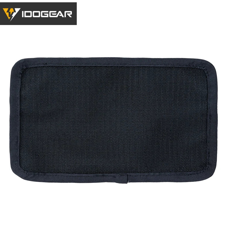 IDOGEAR Tactical Mesh Pouch Insert Modular Bag Compartment Utility Organizer Admin Pouch EDC Pocket with Hook Fasteners 35112