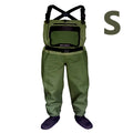 5 Layer Breathable Waterproof Fly Fishing Chest-High Waders Stockingfoot High Pant Wader Durable Duck Hunting Wading Pants