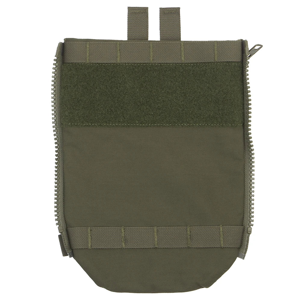 Hydration Bladders Back Panel for V5 Plate Carrier Water Pouch Tactical Vest Adapter Molle Pocket No.10 YKK Zipper Nylon