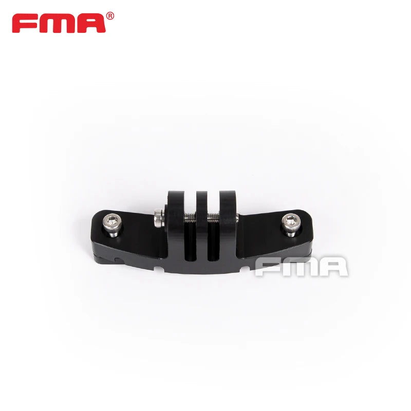 FMA Action Camera Mount for F1/F5 Helmets - Six-Point Fixation for Stability and No Shaking