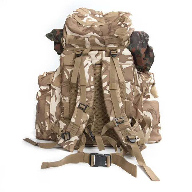 Hot Sale Custom Outdoor Sport Waterproof Hiking Survival Bag Black Camouflage Hunting Tactical Backpack