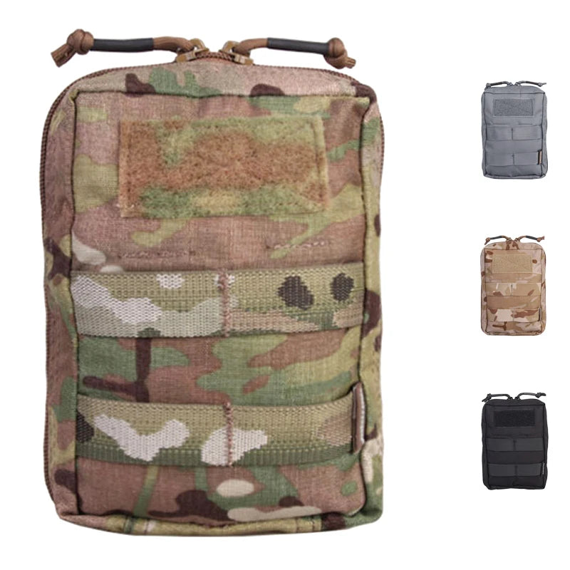 Emersongear 18x12.5x7cm Utility Pouch MOLLE Zip EDC Tool Bag Pocket Holder Airsoft Hunting Hiking Milsim Waist Panel