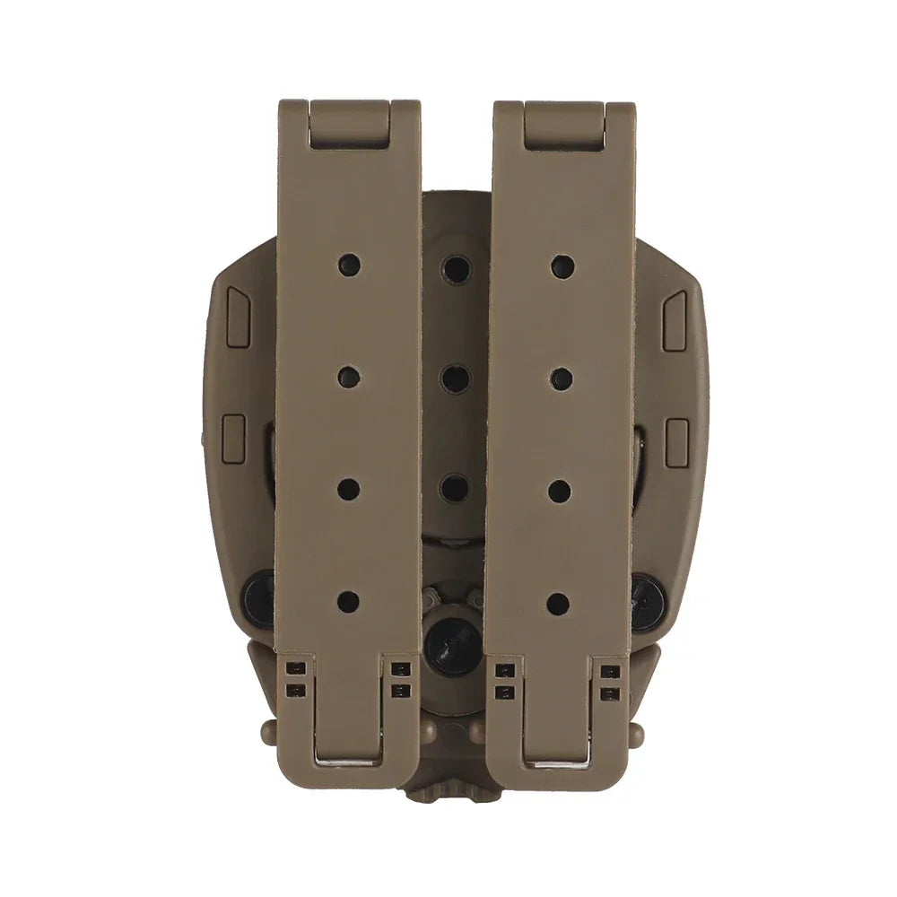 Tactical Quick Disconnect Kit 360 Degree Angle Platform with Molle Clamp Kydex Adapter Accessory Tactical Gear Adapter