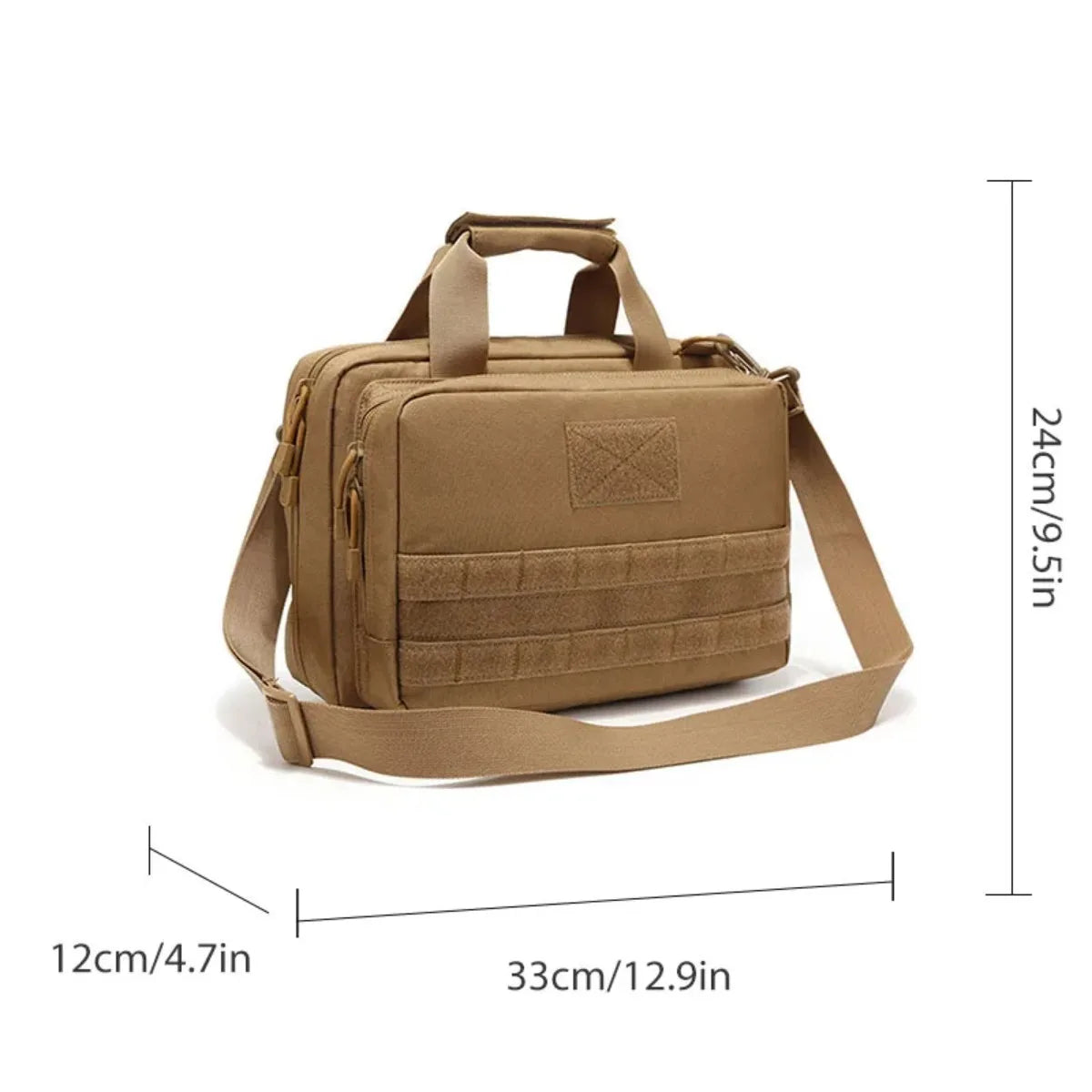 Tactical Oxford Cloth Men's Outdoor Waterproof Bag Outdoor Hunting Handbag Multifunctional Large Capacity Portable Storage Bag