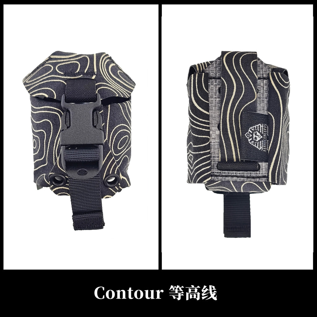 【Tactical Raiders】PGr-015 FERRO Style Banger bag Frag Grenade Pouch