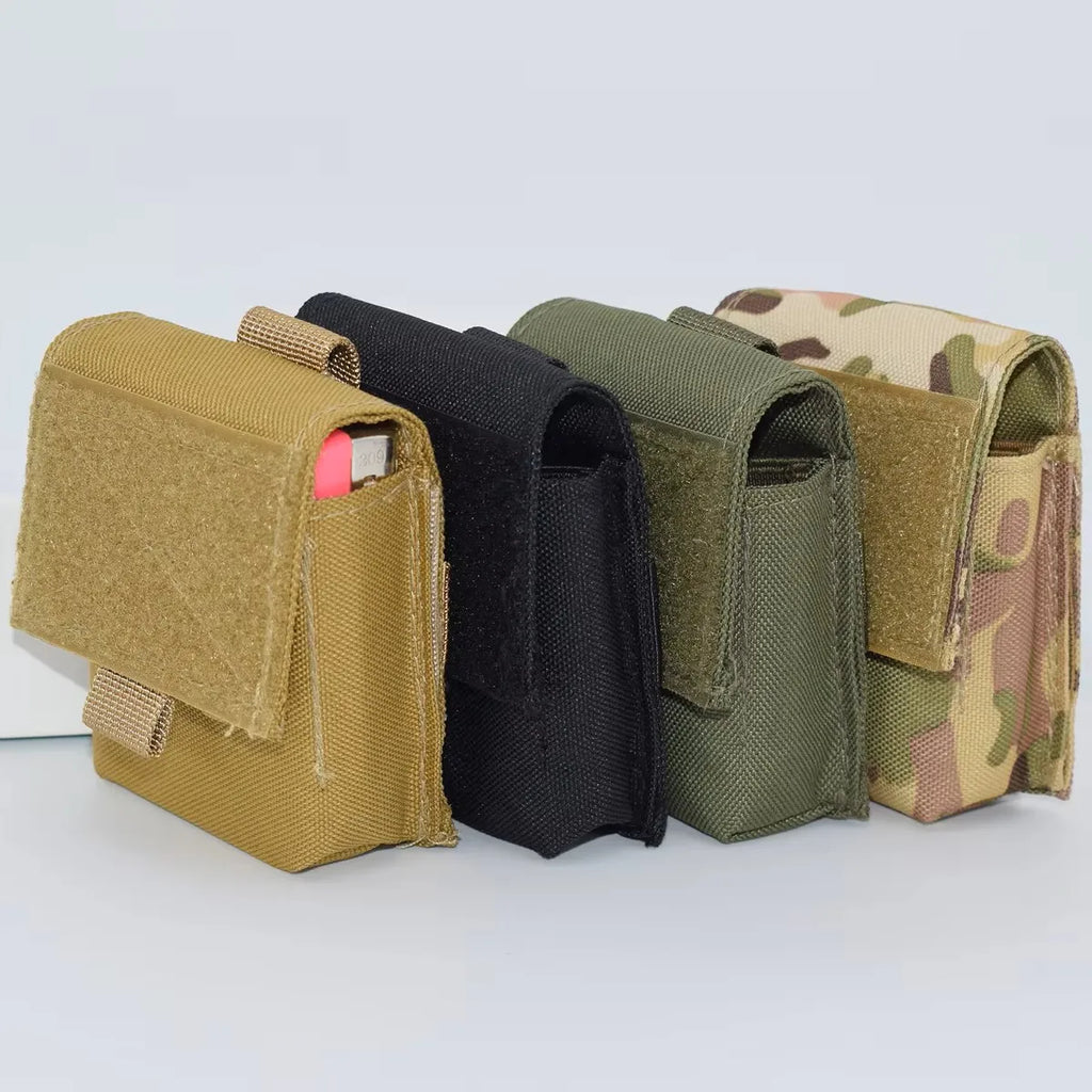 Small Utility EDC Gadget Gear Bag Molle Tactical Pouch Cigarette Holder Case Belt Bag Hunting Organizer Bag