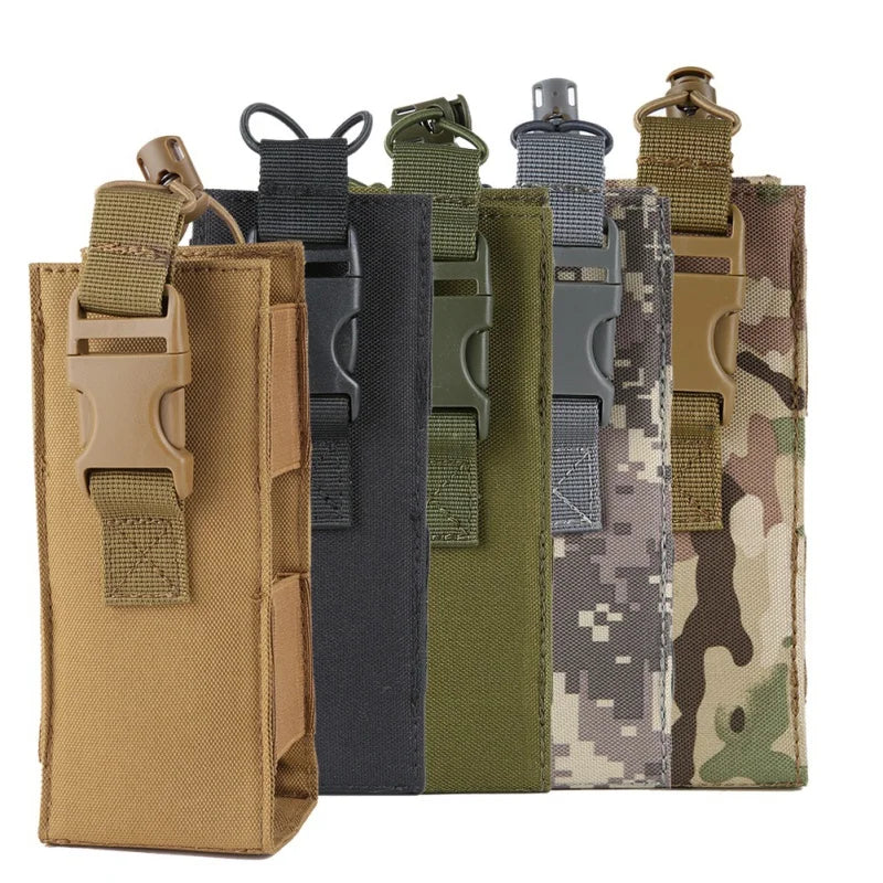 Tactical Water Bottle Bag 600D Nylon Kettle Cover Hanging Waist Pouch Outdoor Hunting Shooting Holder For Molle System Accessory