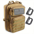Tactical Molle Zippered Pouch EDC Waist Pack Medical IFAK Small Tool Bag for Hunting Hiking Fishing