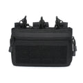 Tactical Molle Pouch with Triple Magazine Pouch Open-Top Mag Pouches Universal Cartridge Holder Accessories Bag