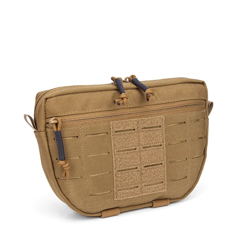 1050D Sports Hunting Dump Pouch Nylon Front Pouch of Plate Carrier Chest Rig with Molle Carrying Kit Pouch