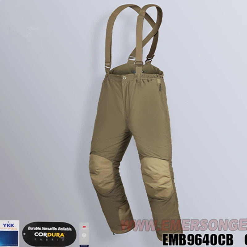 Label  Winter"Reindeer" Function Cold Tactical Pants Warmth Overall Duty Cargo Trousers Camping Hiking Hunting Sports Outdoor