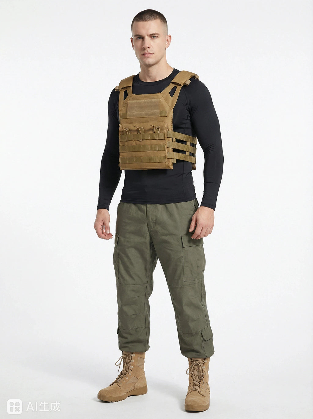 Military Waterproof Tactical Vest JPC - Lightweight MOLLE Plate Carrier for Jungle Security CS Hunting Outdoor Body Armor