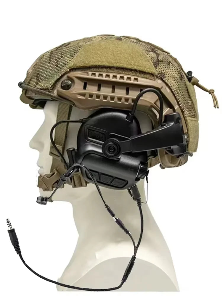 EARMOR - Tactical headphones, combat air gun shooting earmuffs, professional version electronic shooting earmuffs