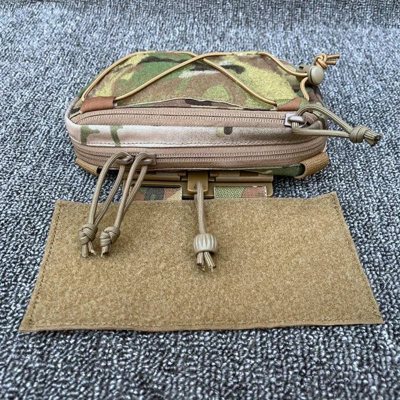 Tactics Chest Hanging Pouch D3CRM MK3 MK4 Vest Abdominal Bag Quick Release Expansion Belly Pouch Accessory