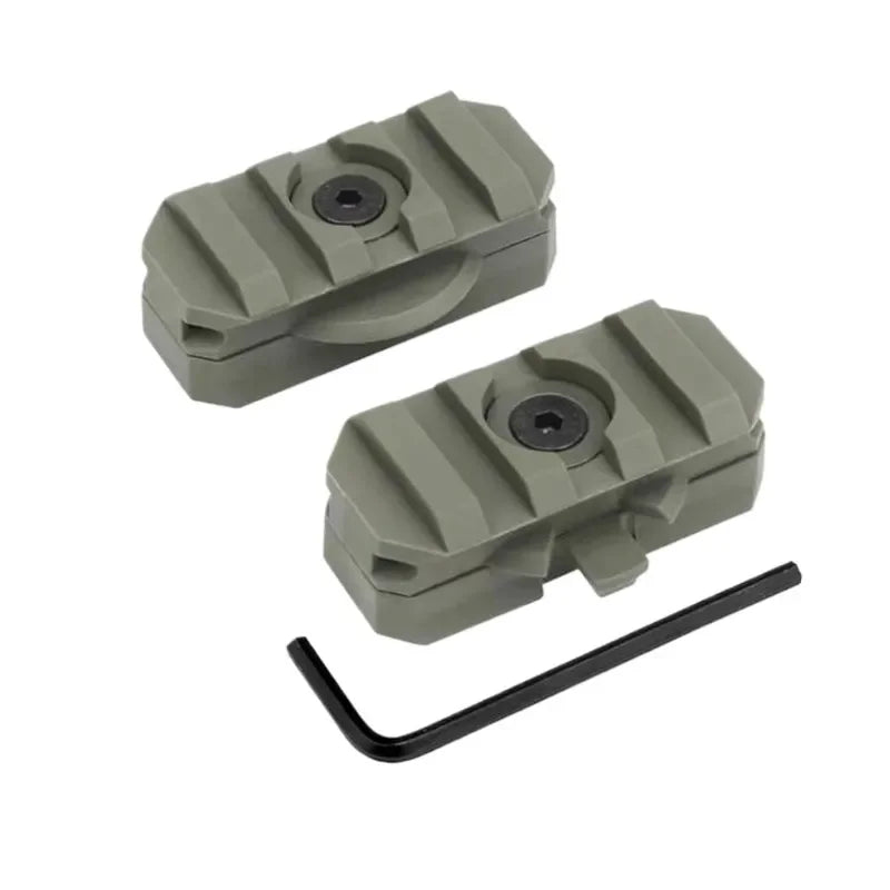 Tactical Helmet Mount for Flashlight with 360 Degree Rotating Buckle Compatible with FAST ARC Helmet Strong Lightweight Nylon