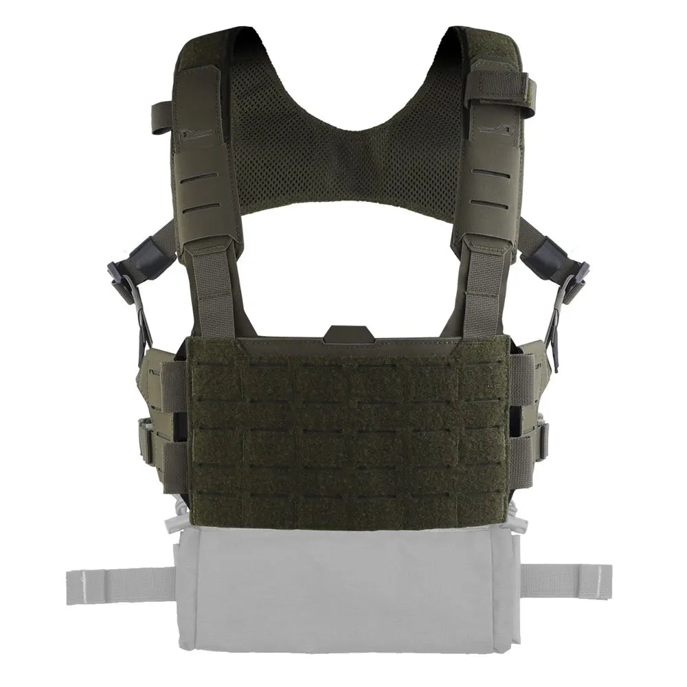 Tactical Vest Modular Chest Rig with Multifunctional Strap Outdoor Camping Field Training MOLLE Expansion Hunting Gear