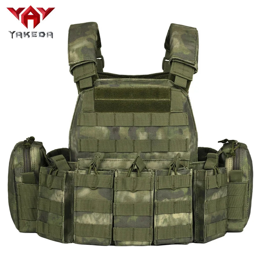 YAKEDA camouflage amphibious training vest, outdoor CS training vest