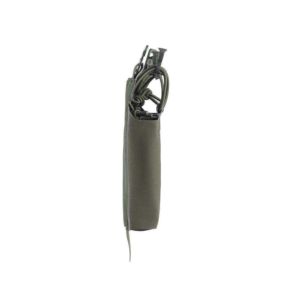 OPHIDIANTAC MOLLE Magazine Pack with Elastic Cord Handle Triple Mag Plate Hunting Accessory with Magic Tape