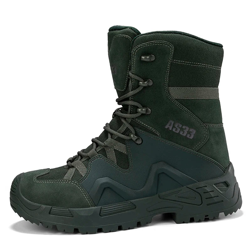 New Men Tactical Boot Plus Size Brand Boot Outdoor Military Ankle Hiking Shoes Casual Training Waterproof Climbing Hunting Shoes