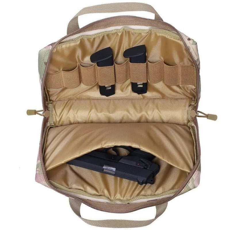 Outdoor Gun Carry Bag EDC Tool Pouch Hunting Accessories Magazine Pouch Holder Pistol Handgun Protection Case Holster