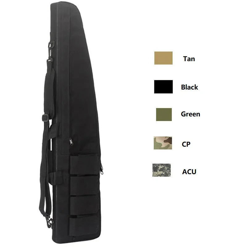 Waterproof Tactical Heavy Duty Gear 120CM Long Gun Bag Airsoft Hunting Foam Rubber Sniper Rifle Scope Case Shoulder Bag