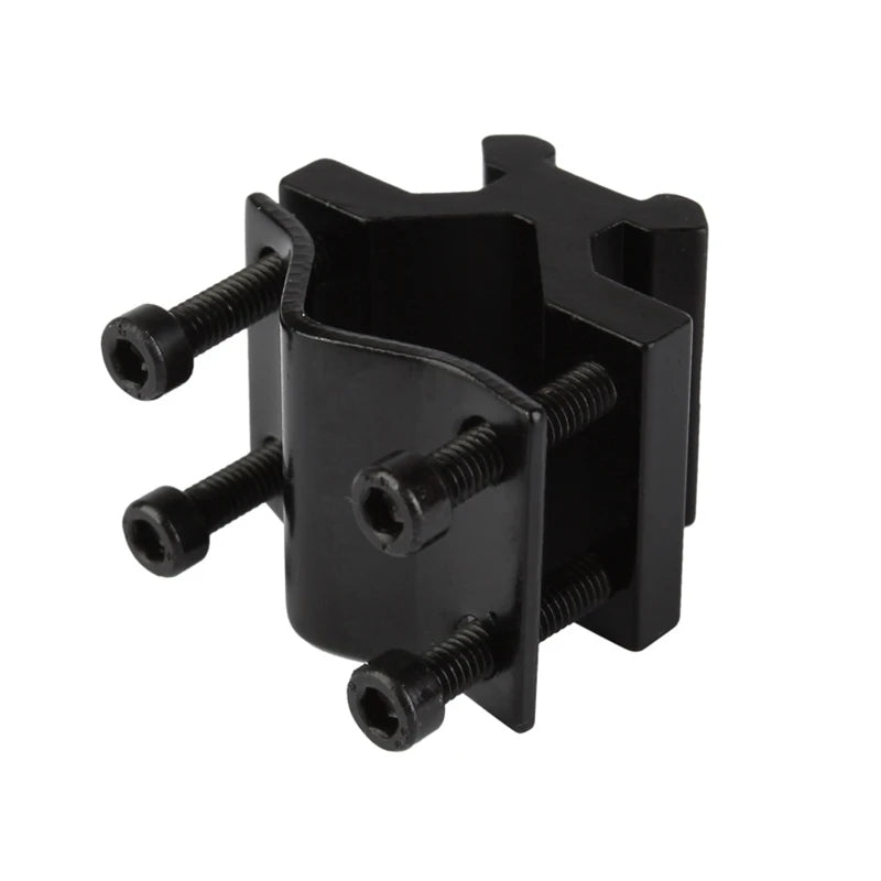 Flashlight Bracket Adjustable Bipod Adapter with Barrel Tube Mount for Picatinny Scope Sight Torch Hunting Accessori