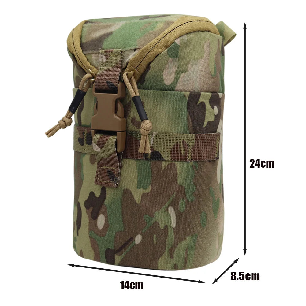 Tactical Molle Pouch Storage Bag Side Accessory Pack Waterproof Sundries Pouch EDC Tool Organize Bag Hunting Bag
