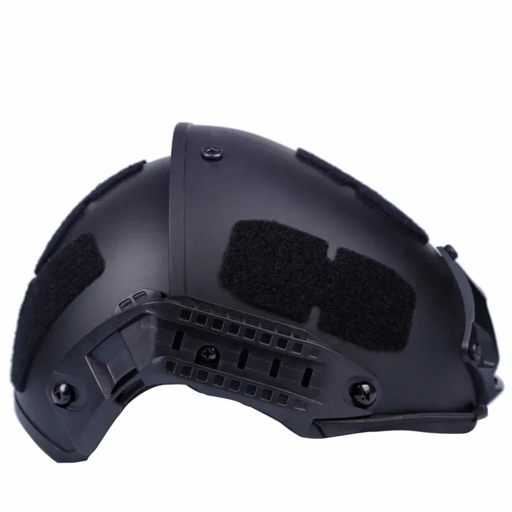 WoSporT High Quality Tactical Helmet Heavy Duty Hunting Shooting Training Airsoft Helmet Full Protective 2 in 1 AF Helmet Gear