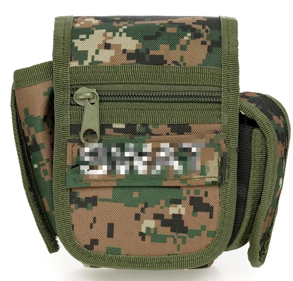 Men Tactical Molle Pouch Belt Waist Pack Bag Small Pocket Outdoor Waist Pack Running Pouch Travel Camping Pocket Hunting Bag