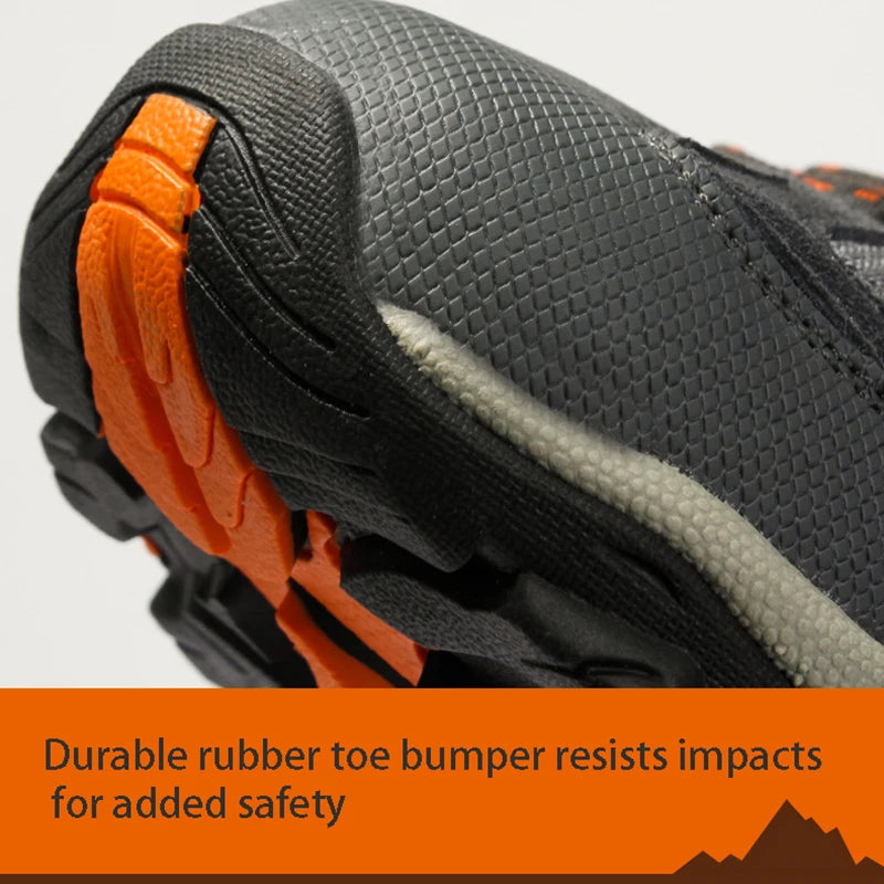 EOCENE Couple Outdoor Adventure Breathable Mesh Anti-Slip Durable Grip for Hiking Trail Running Shock-Absorbing  Casual Shoes