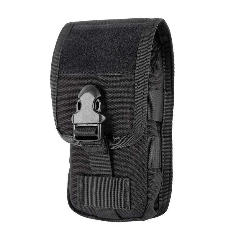 1000DTactical Double-layer Phone Pouch Hunting Camouflage Molle Bags Outdoor Hunting Molle Fanny Bag Waist Bag Outdoor Sport Bag