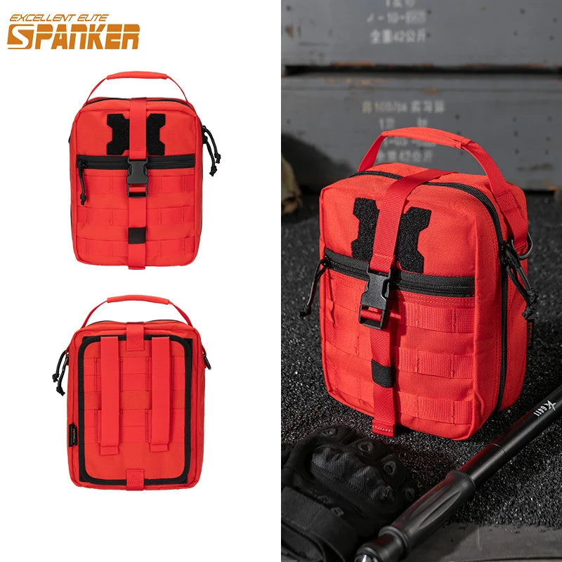 Outdoor EDC Pouch Tactical  Nylon Handbag First Aid Survival Bag Utility Molle Accessory Bag Waist Bag  Portable Storage Bags