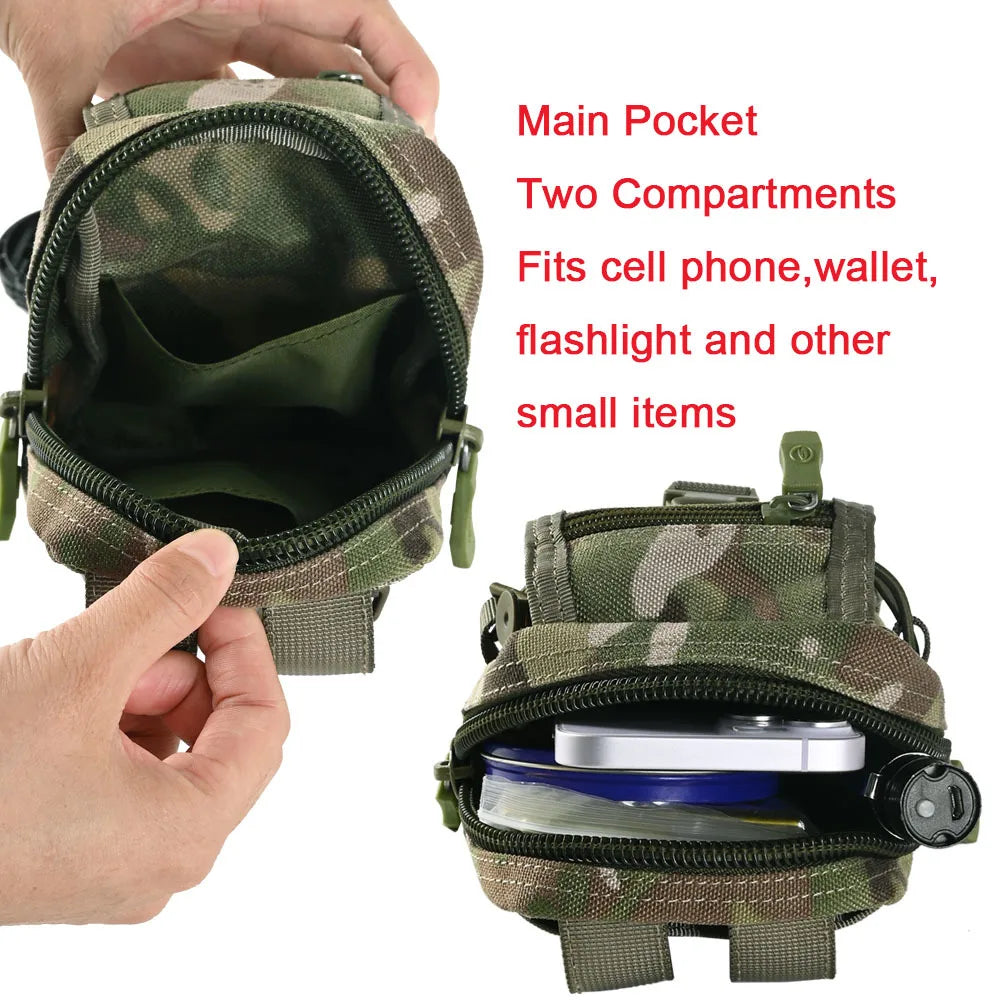 Tactical Belt Pouch EDC Belt Pouch GP Utility Cell Phone Tactical Pouches Small Vest Attachment Bag For Hunting Accessories