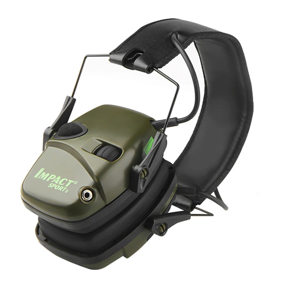 Electronic Shooting Earmuff Sports Shooting Impact Outdoor Anti-Noise Headset for Noise Reduction Foldable Noise Headphone