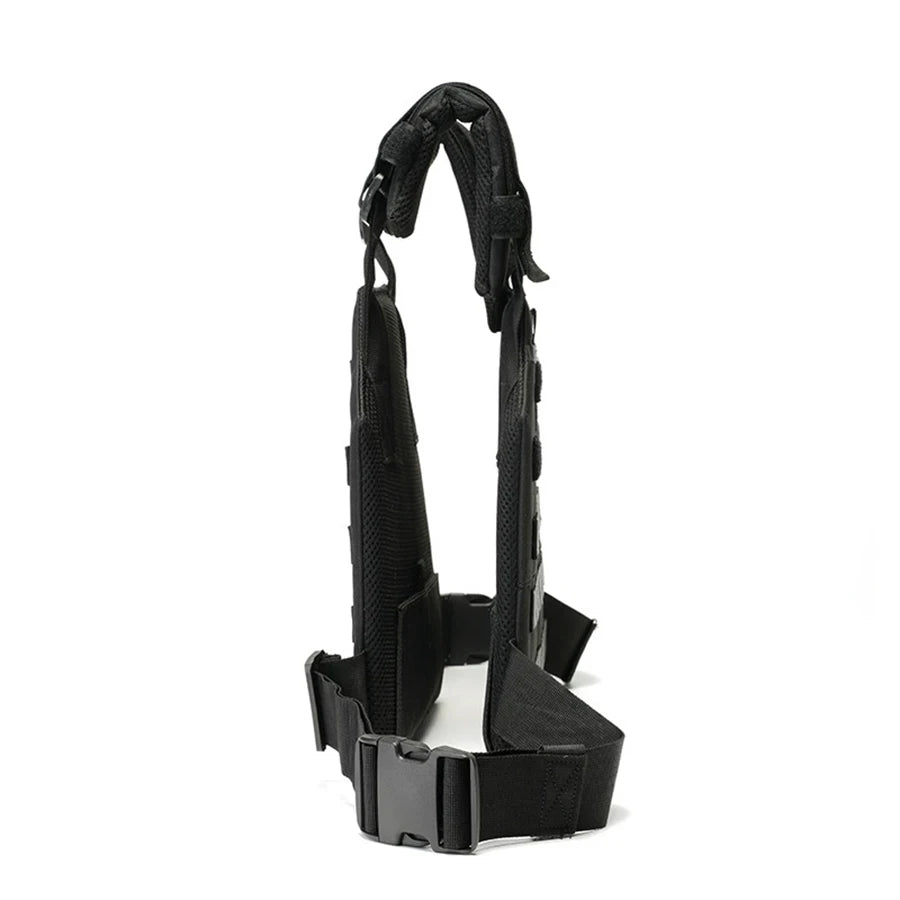 Outdoor vest with multi-functional MOLLE extension, convenient and quick release, wear-resistant vest