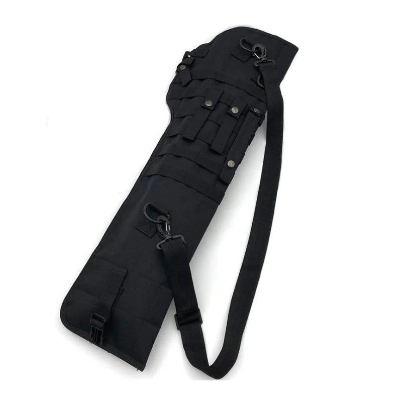 Tactical Long Gun Shotgun Holster Case Molle Nylon Hunting Airsoft Paintball Outdoor Tactical Gun Backpack