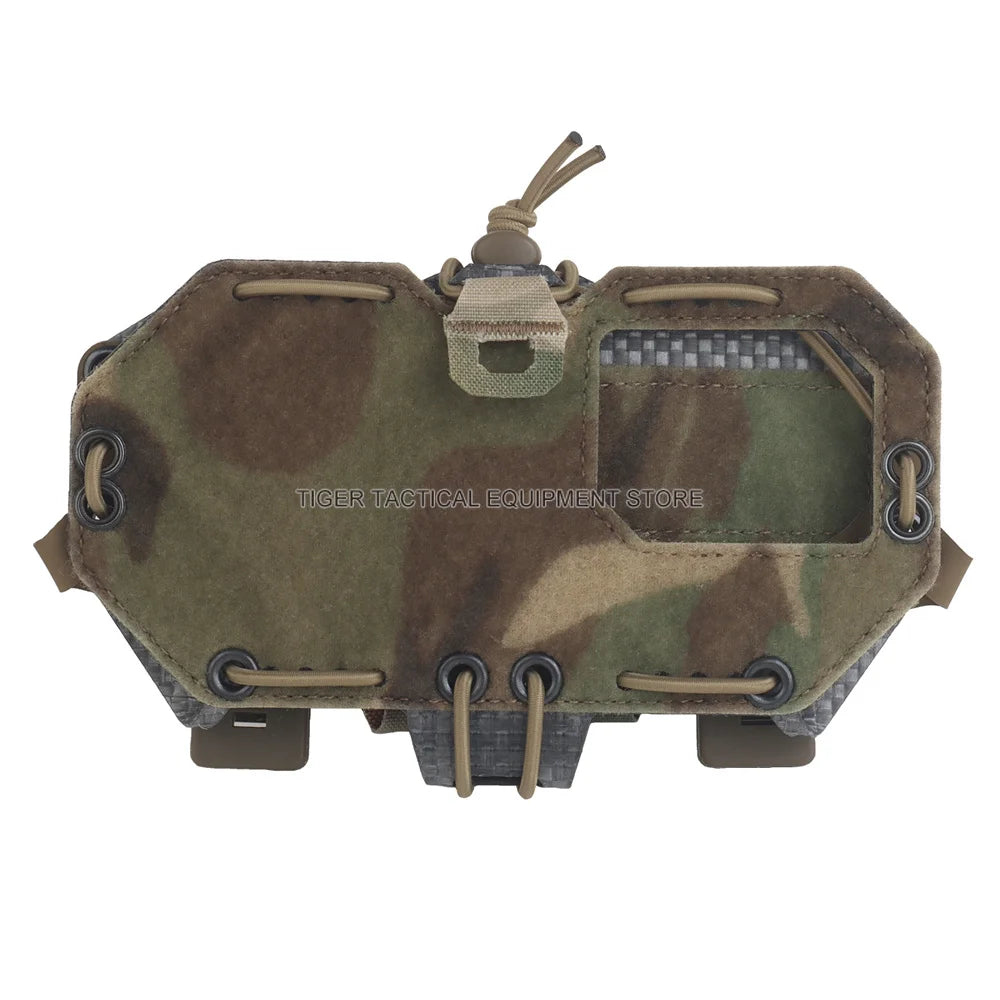 MOLLE Map Navigation Mount Tactical Phone Case H Style Smartphone Admin Panel for Airsoft Hunting Vest Plate Carrier Accessories