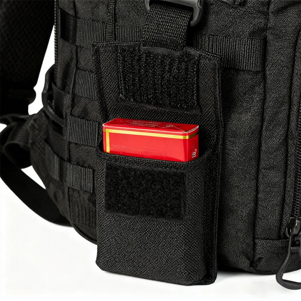 Tactical MOLLE Cigarette Pouch Durable Nylon EDC Gear for Outdoor Hunting Compact Holder for Cigarettes Gadgets Small Essentials