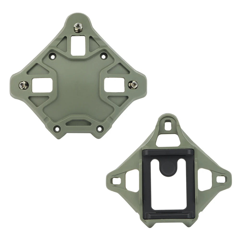 Tactical MK NVG Shroud Helmet Mount Universal Alloy Modular Helmet Shroud for Various Helmets
