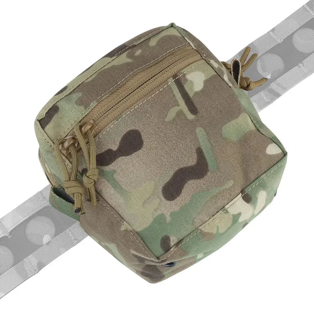 OphidianTac Tactical Molle GP Pouch Admin EDC Bag Small Utility Storage Pack for Vest Belt Hunting Gear 13.5x15.5cm