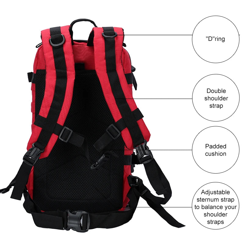 30L Backpacks Outdoor Waterproof Travel Bag Tactical Backpack Camping Bags For Hiking Trekking Fishing Hunting