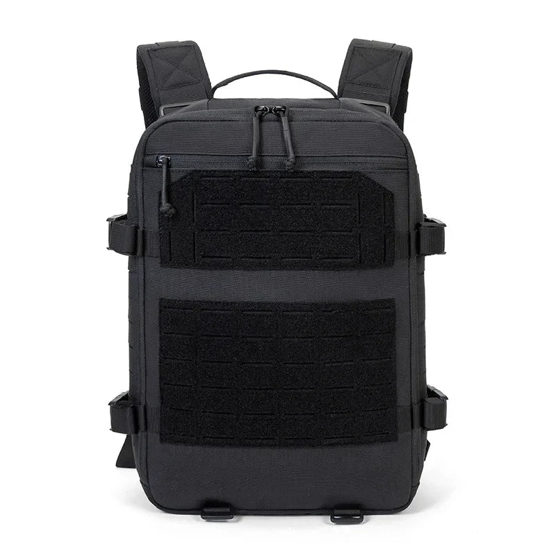 1000D Nylon Hunting Backpack Molle Plate Carrier Bag Light Weight Hiking Rucksack Compatible with Vest Sports Backpack
