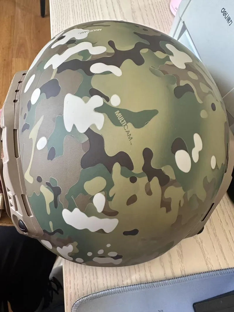 Outdoor Tactical Camouflage MC Field Mountaineering Helmet