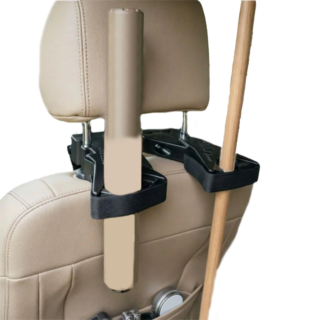 Universal Seat Back Gun Rack Easy To Install Vertical Guns Holder Sling Organizer for Trucks Cars SUVs Hunting Rifles Shotguns