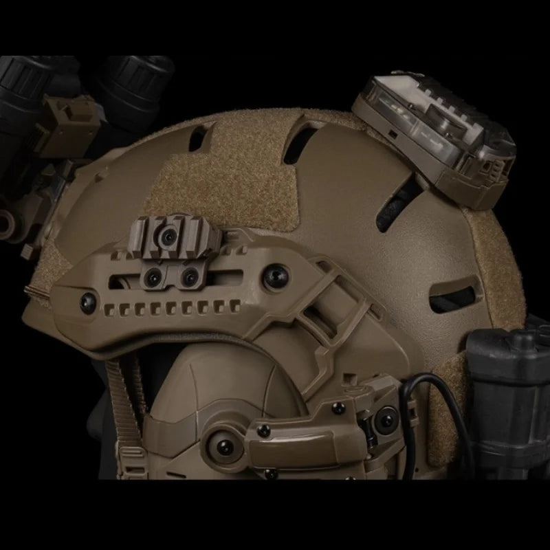 Emergency Helmet Light Mount | M-LOK Rescue Light Holder | for Hunting