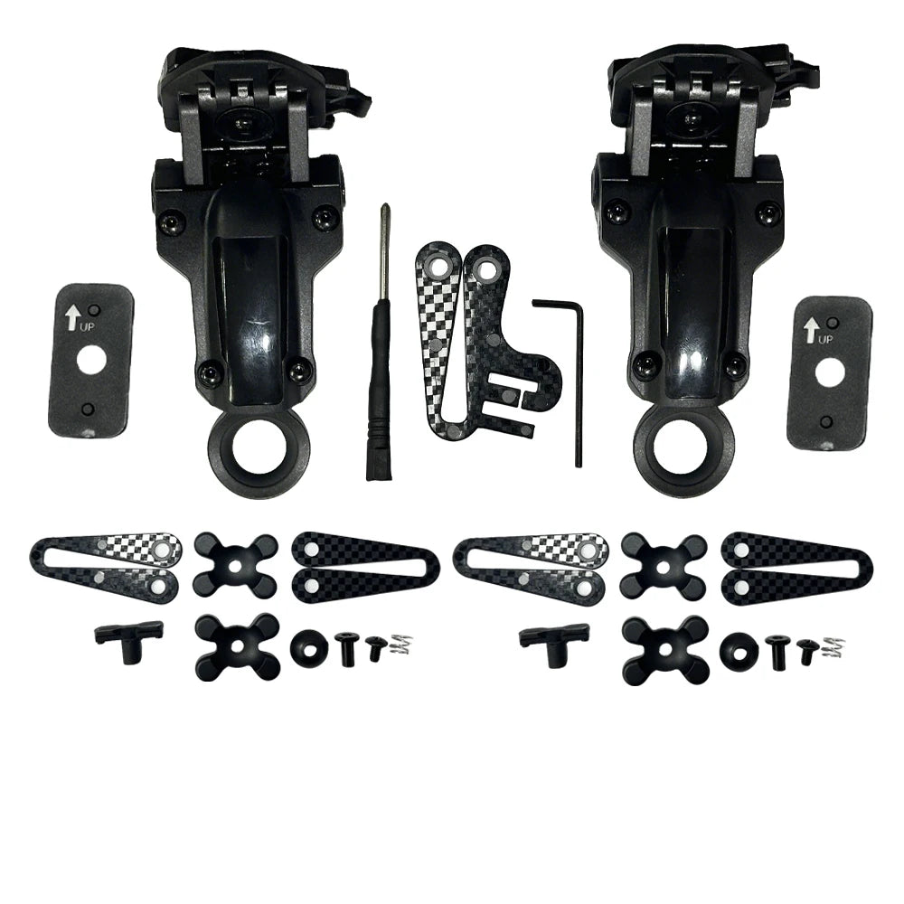 For Comtac II III Headphone Rail Brackets, Multi-angle Rotation Suitable For Ops Core ARC And Team Wendym-LOK Tracks