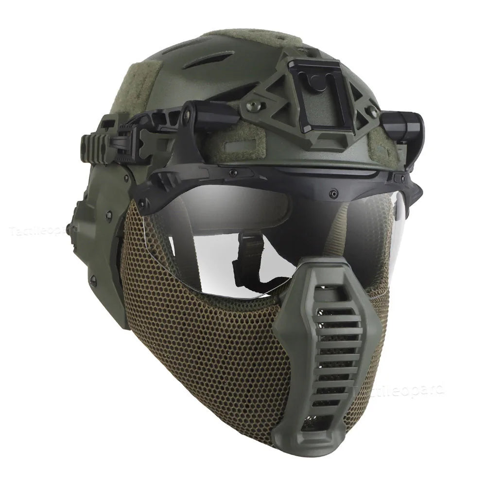 Tactical Wendy 3.0 Full Protection Helmet Hunting Airsoft Training Gear