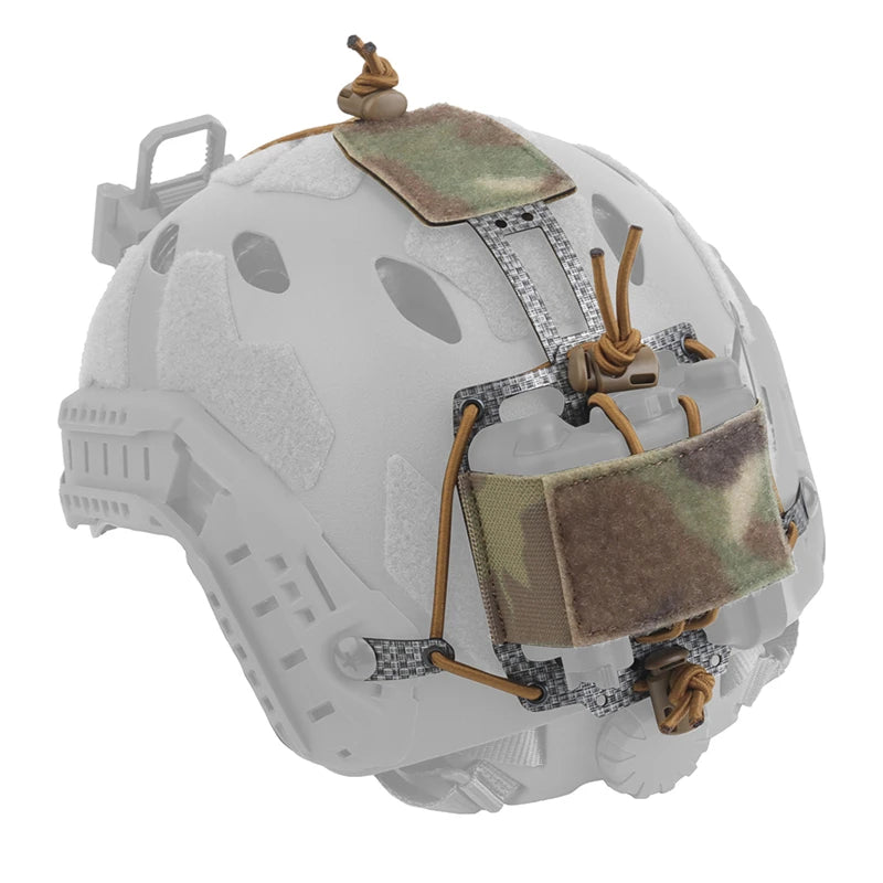 Tactical Helmet PVS31 Battery Case NVG Battery Pack FAST Helmet Accessory for Airsoft Paintball