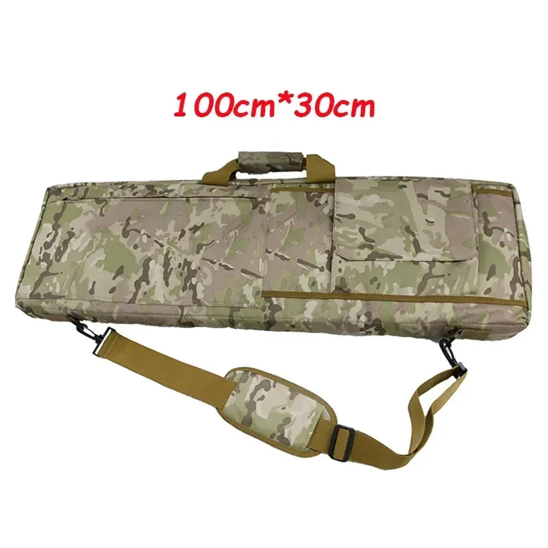 100CM /85CM Hunting Heavy Duty Bag Tactical Gun Rifle Carrying Case Bag With Cushion Pads Hunting Equipment